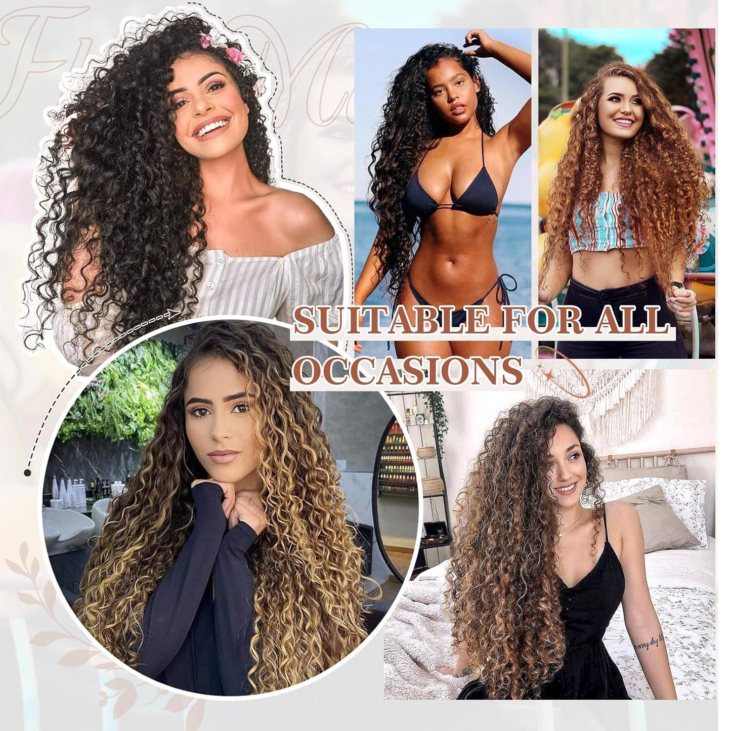 Silky Soft Curly Extensions