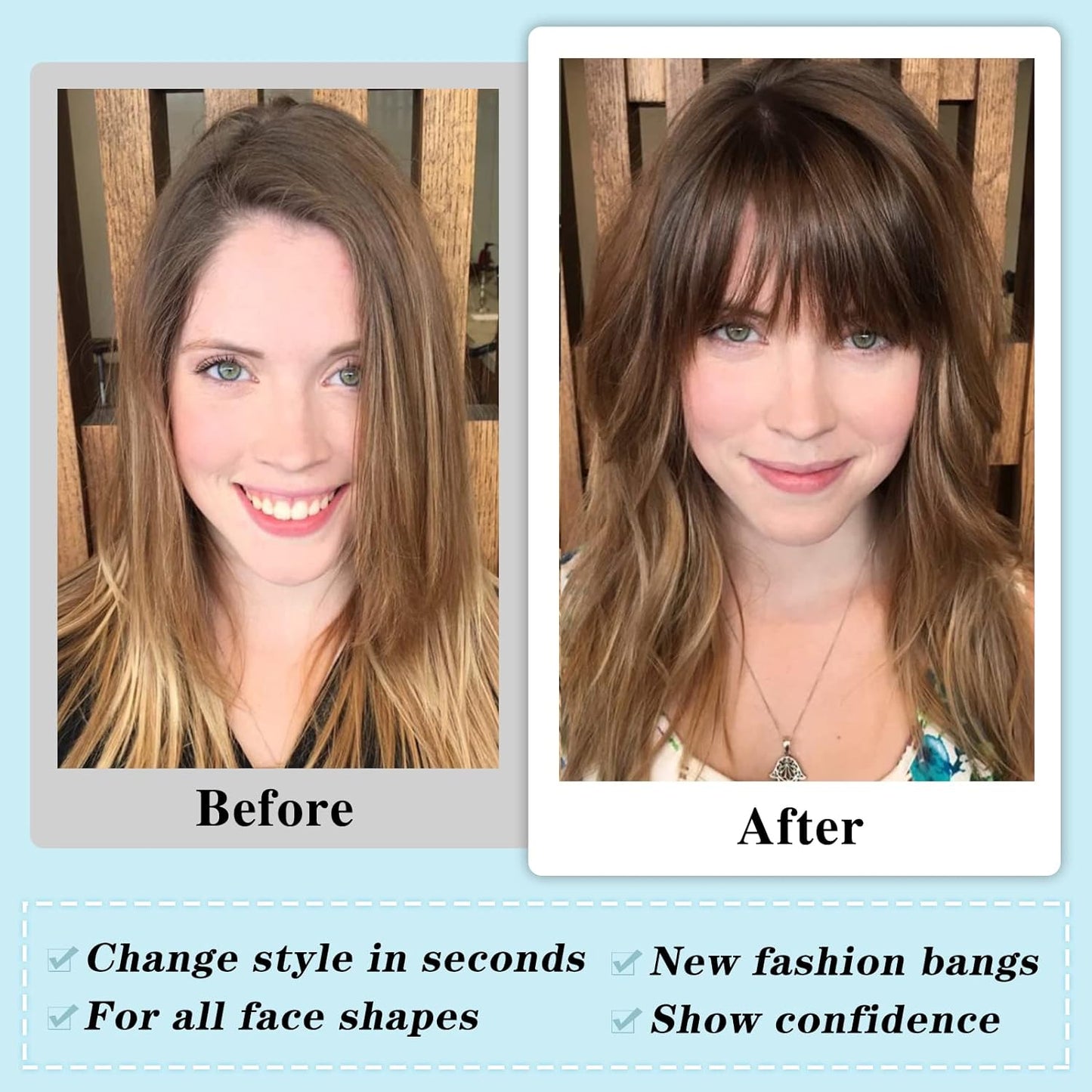 Effortless Clip-in Bangs