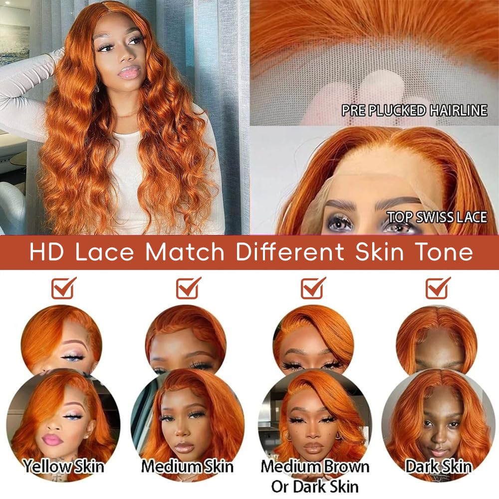 Ginger Glueless Wig Magic