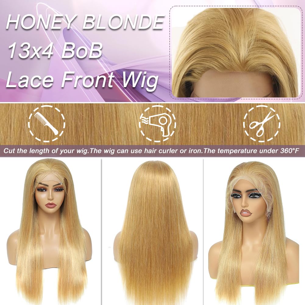 Radiant Honey Blonde Wig