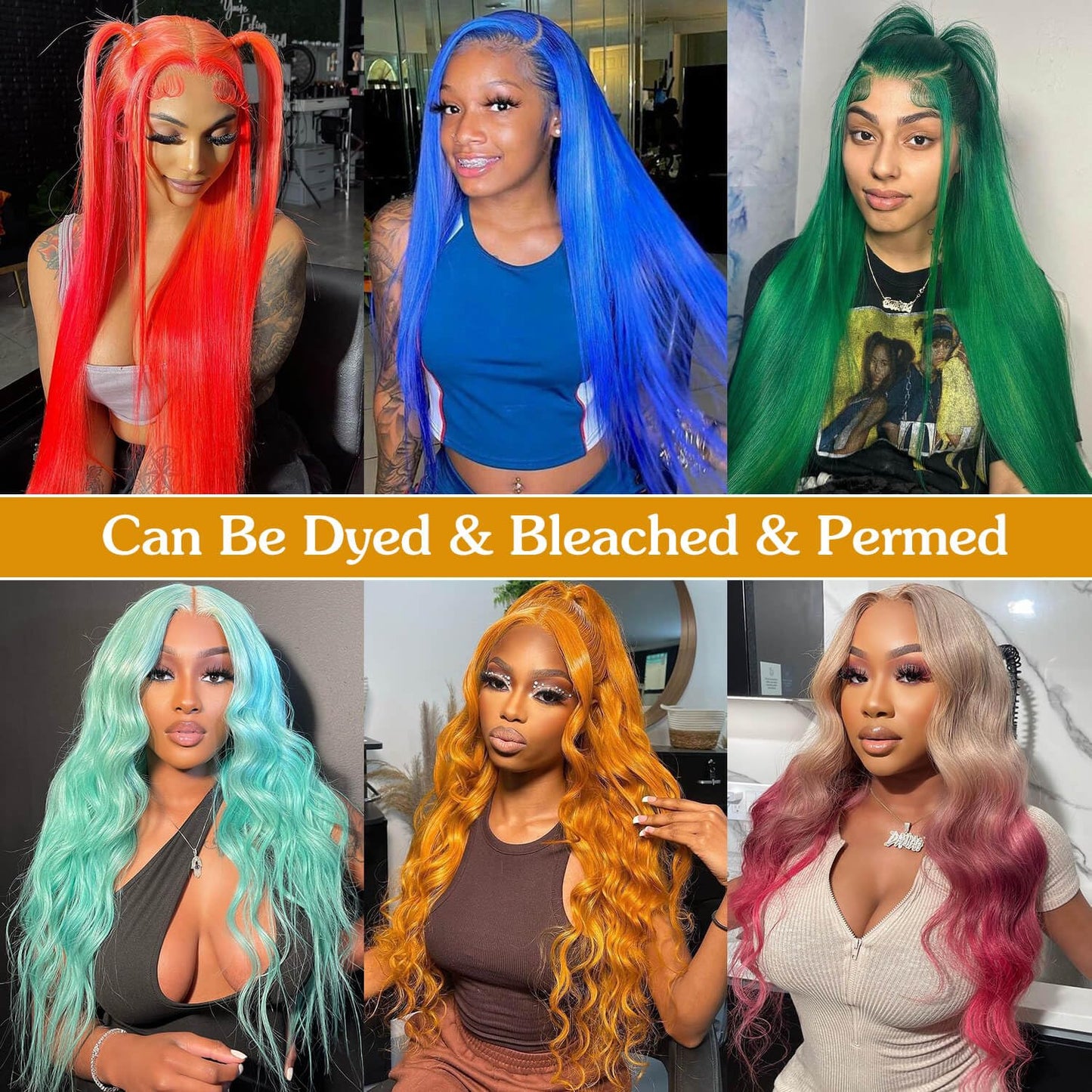 Glam Blonde Wig Transformation