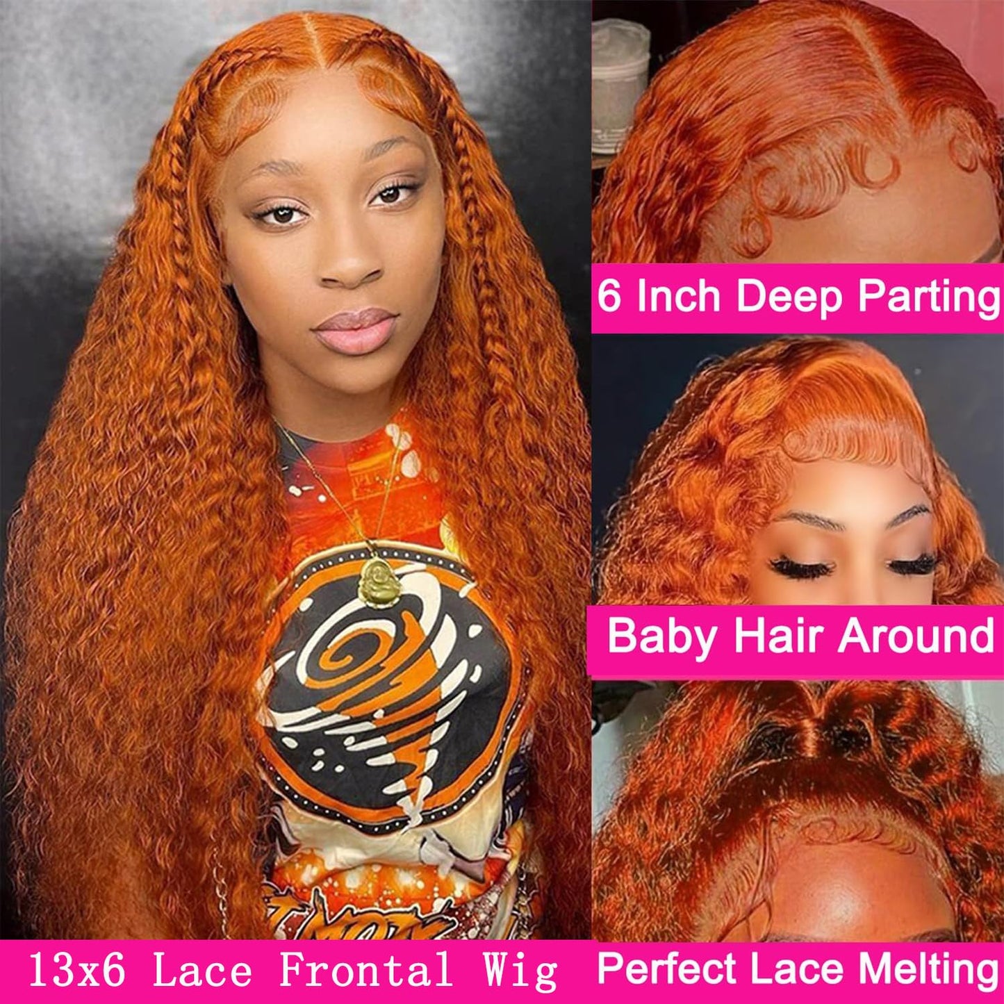 Ginger Luxe Deep Wave Wig