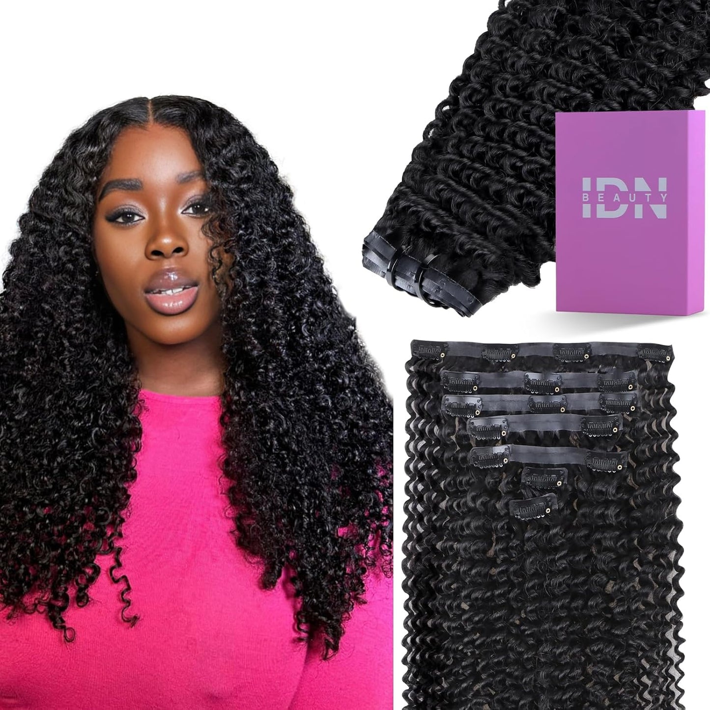 Kinky Curly Seamless Hair Magic