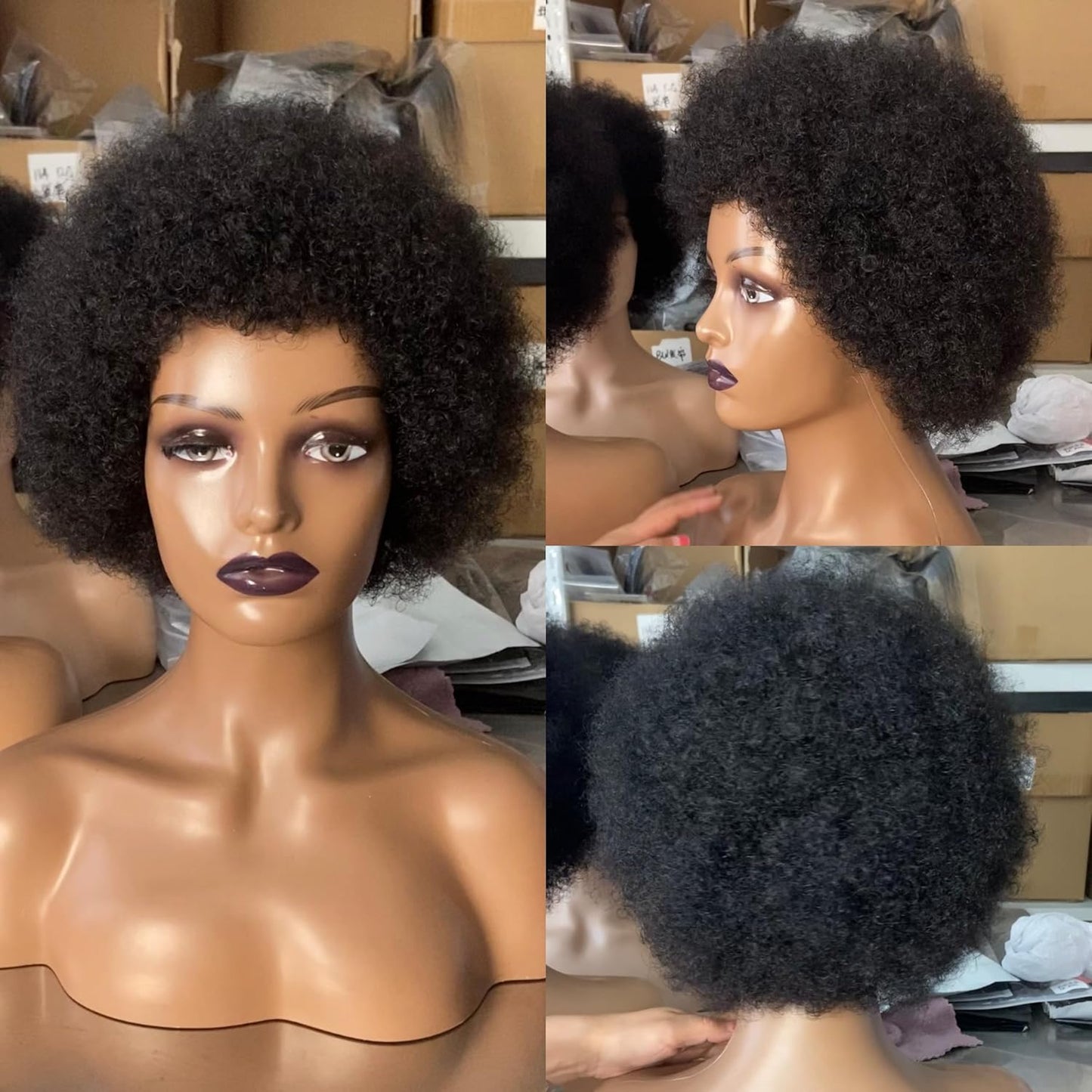 Curly Afro Magic Wig