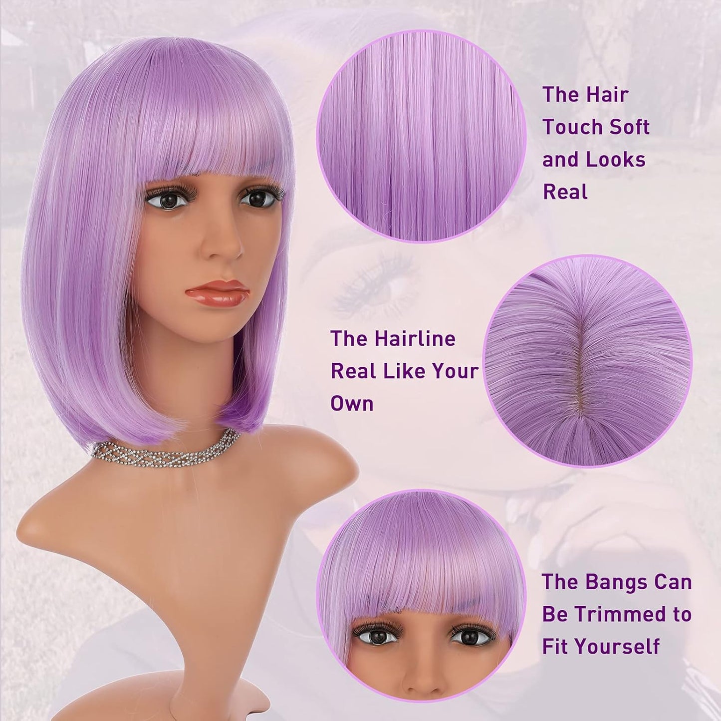 Vibrant Bob Wig Surprise