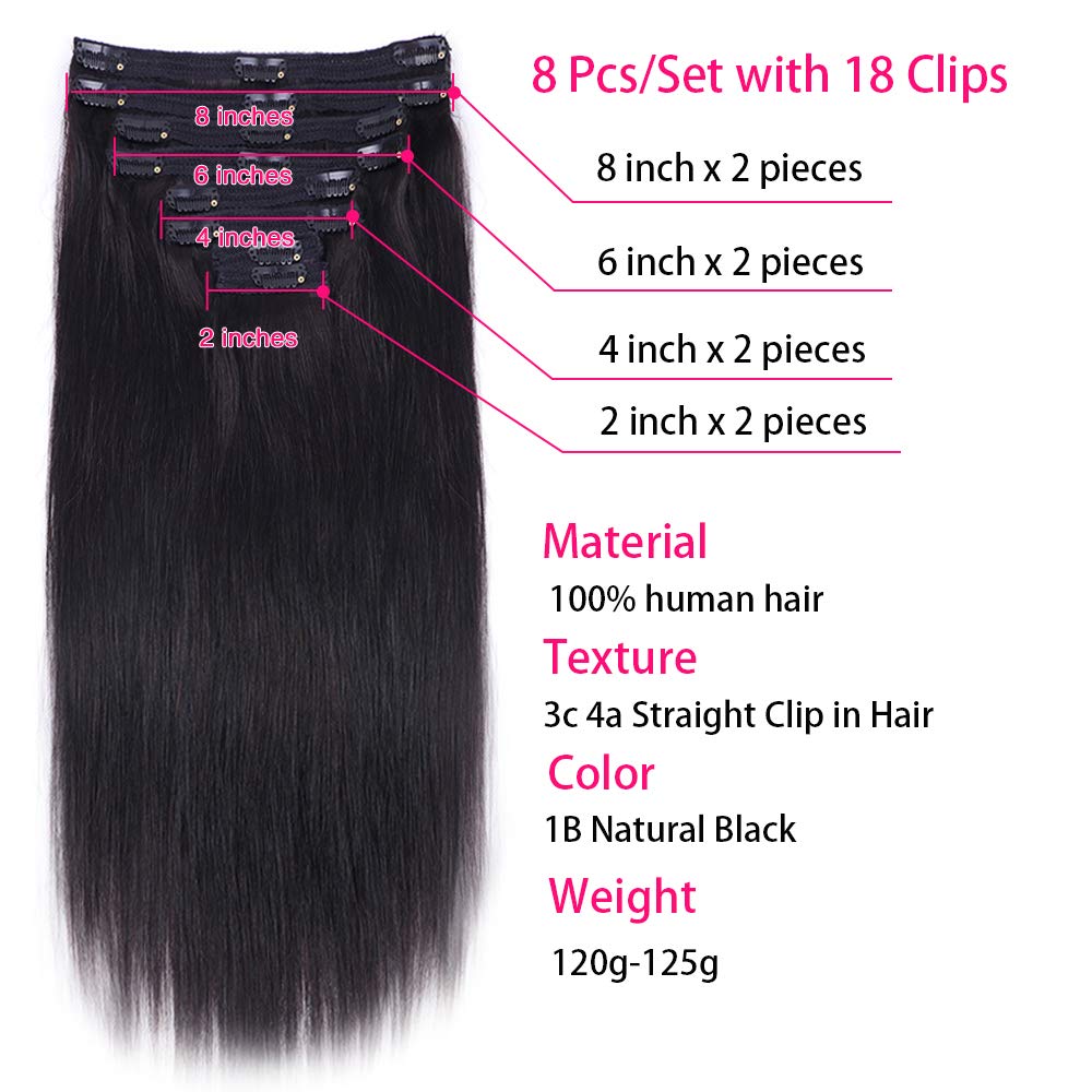 Glamour Clip-in Hair Extensions