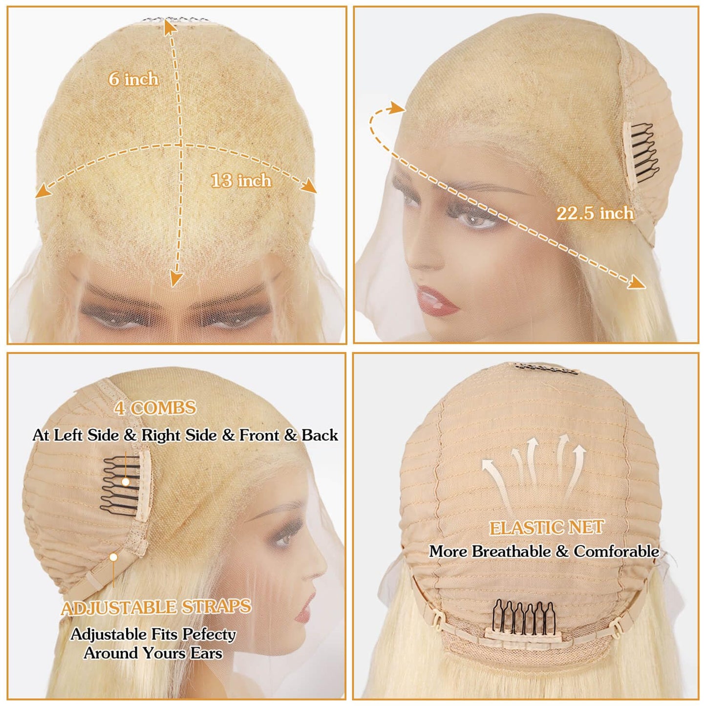 Glam Blonde Wig Transformation