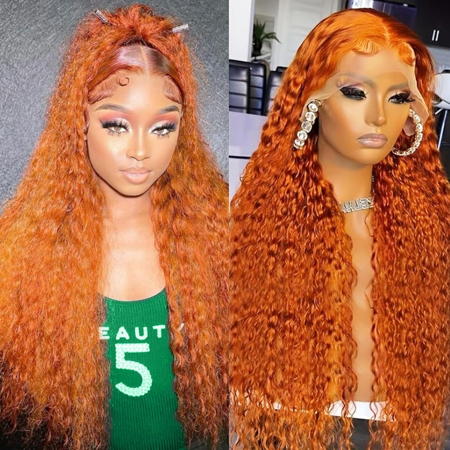 Ginger Luxe Deep Wave Wig