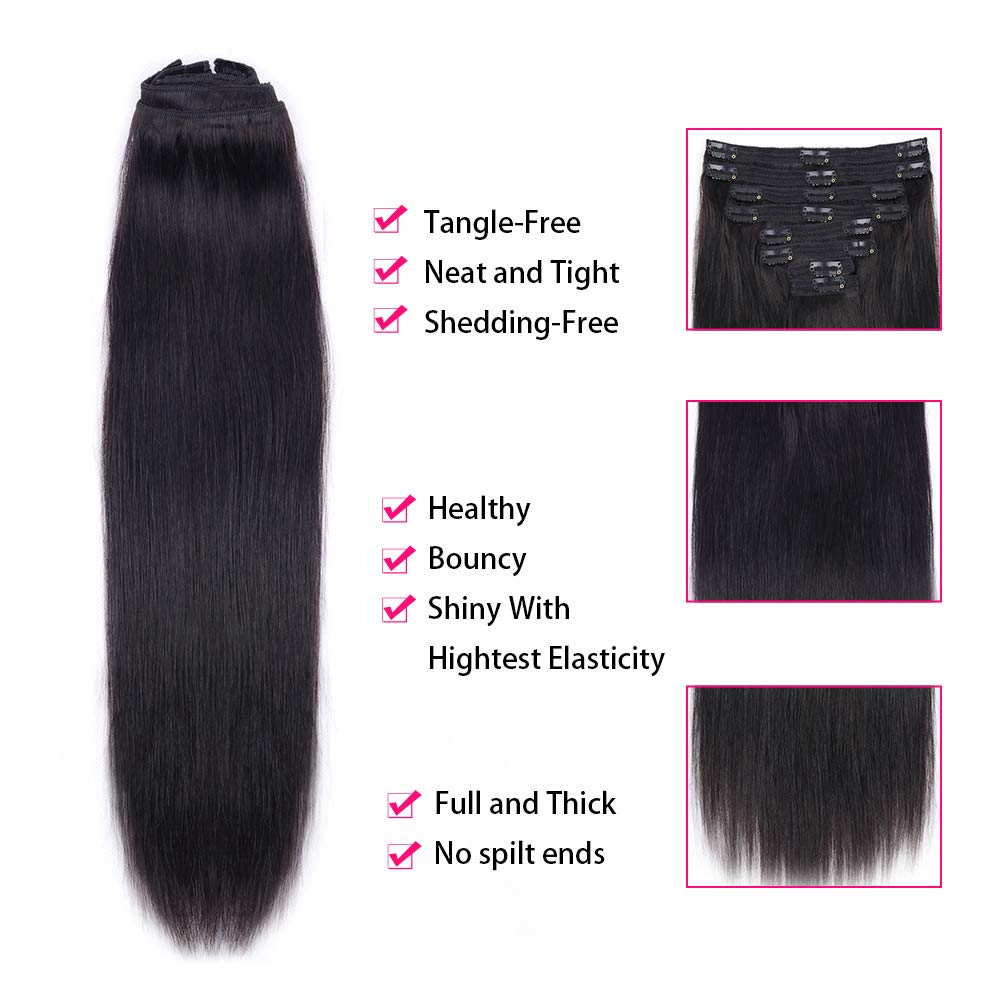 Glamour Clip-in Hair Extensions