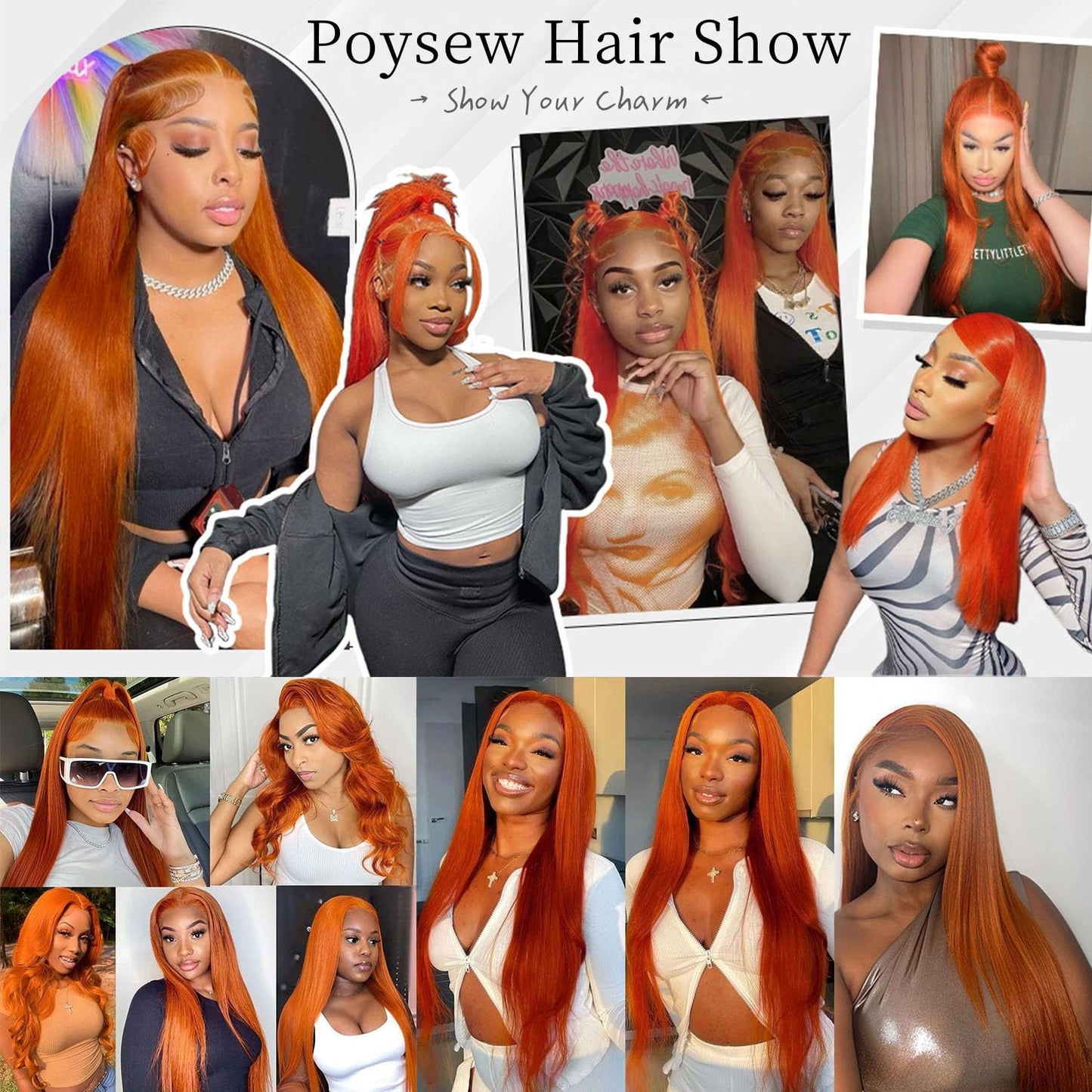 Ginger Glow Lace Wig