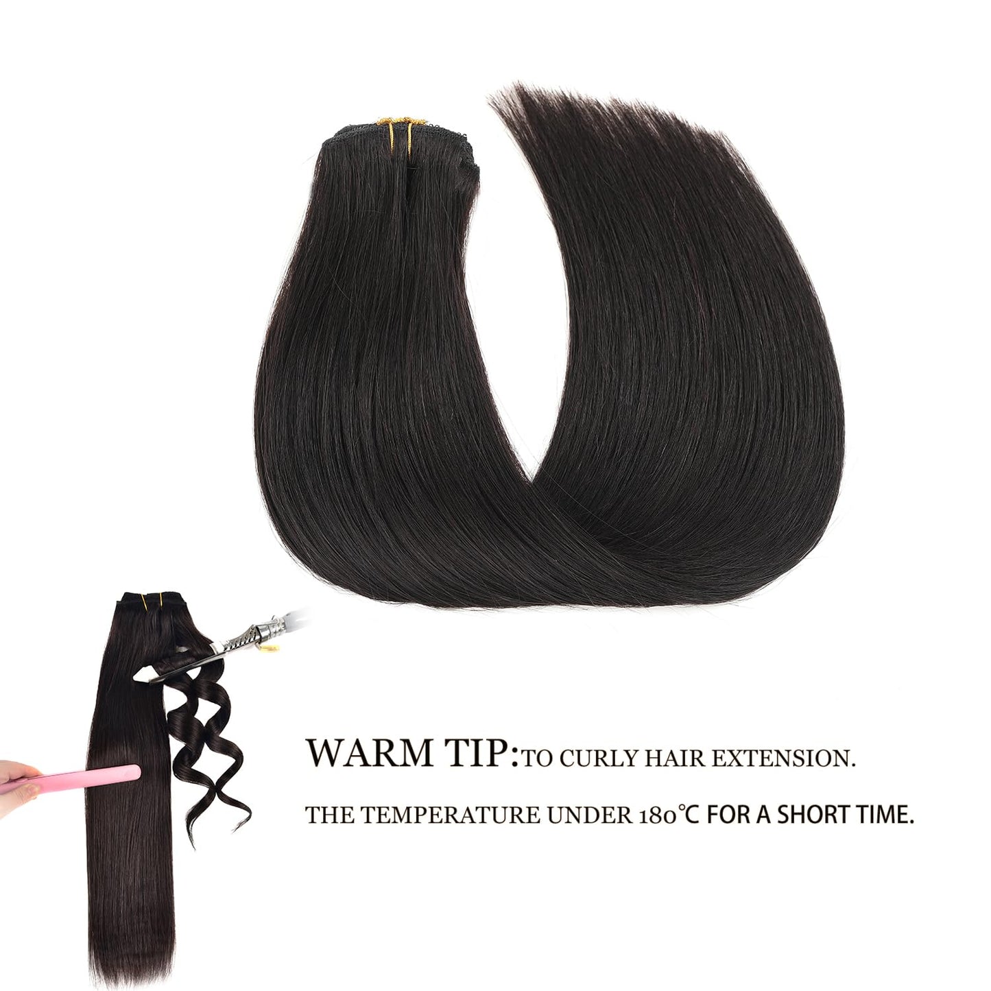 Silky Natural Clip-Ins