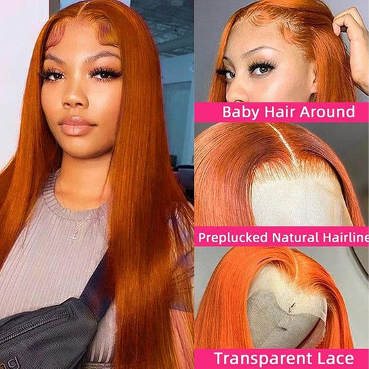 Ginger Glow Lace Wig